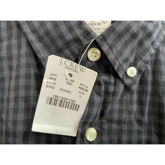 J.Crew Slim Fit Button down plaid shirt style 4920 - Picture 3 of 4
